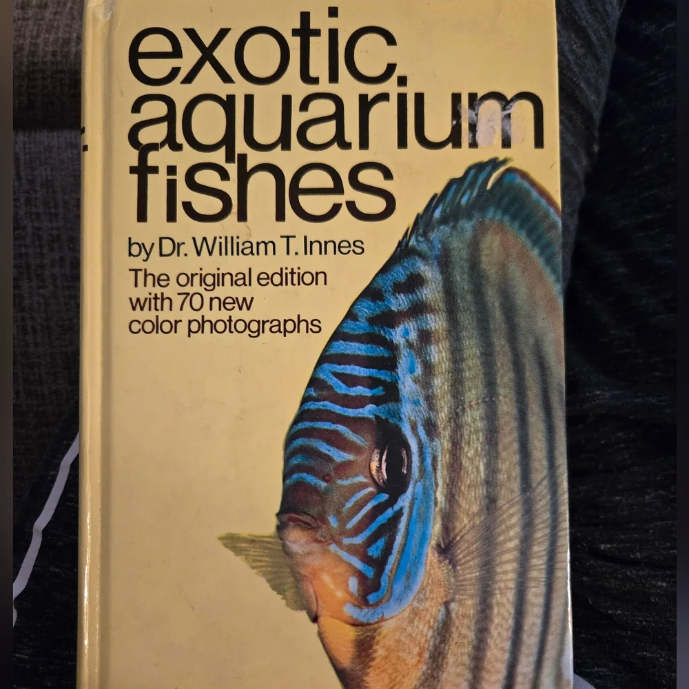 Exotic Aquarium Fishes by Dr. William T. Innes VINTAGE HARDCOVER 1979